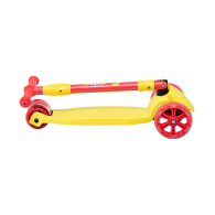 Самокат 3-колесный Bunny, 135/90 мм, желтый/красный